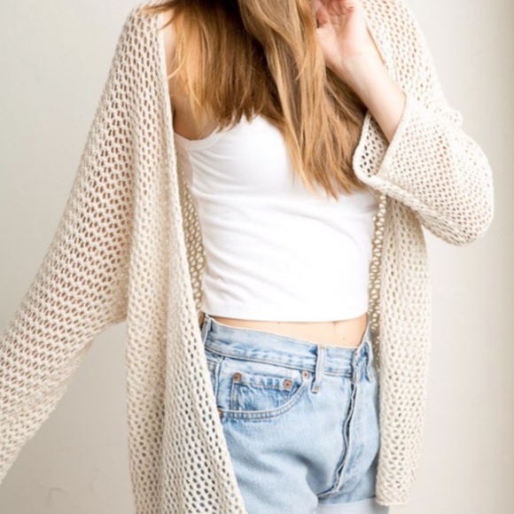 Brandy Melville Knit Cardigan Sweater - Picture 1 of 4